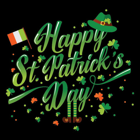St. Patrick's Day DTF Transfer Designs (4", 6", 8", 11" Length Available)