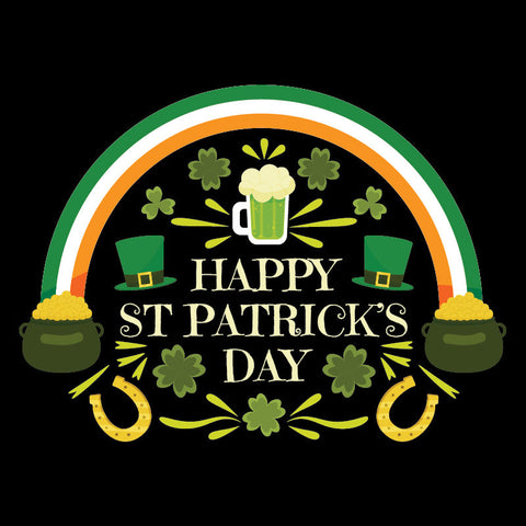 St. Patrick's Day DTF Transfer Designs (4", 6", 8", 11" Length Available)