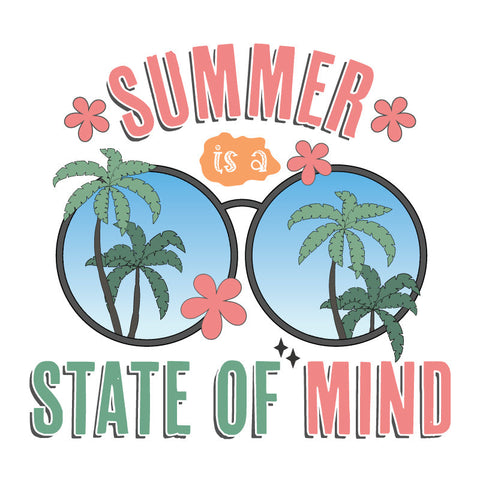 Summer DTF Transfer Designs (4", 6", 8", 11" Length Available)