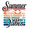 Summer DTF Transfer Designs (4", 6", 8", 11" Length Available)