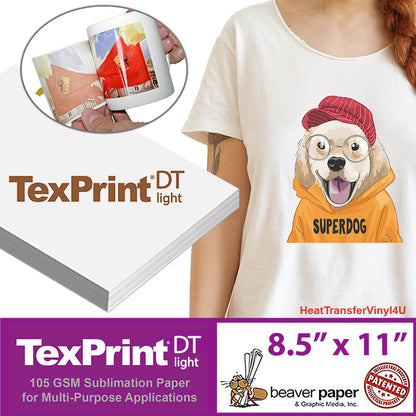 TexPrint DT Light Sublimation Paper