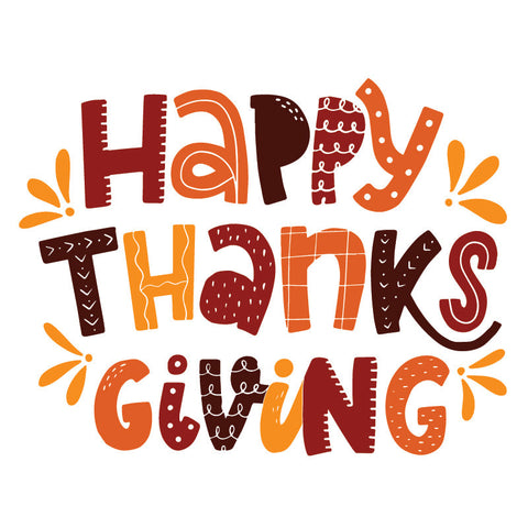 Fall/ Thanksgiving DTF Transfer Designs (4", 6", 8", 11" Length Available)