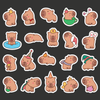 UV DTF Animal Assorted Sticker Set (6" x 6")