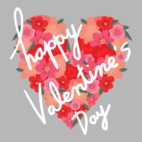 Valentine's Day DTF Transfer Designs (4", 6", 8", 11" Length Available)