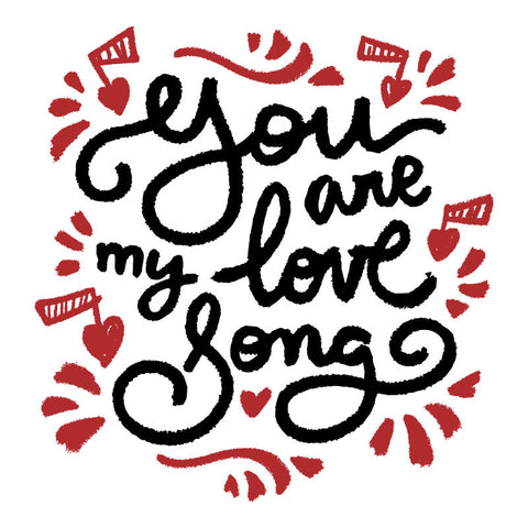 Valentine's Day DTF Transfer Designs (4", 6", 8", 11" Length Available)