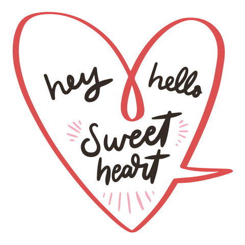 Valentine's Day DTF Transfer Designs (4", 6", 8", 11" Length Available)