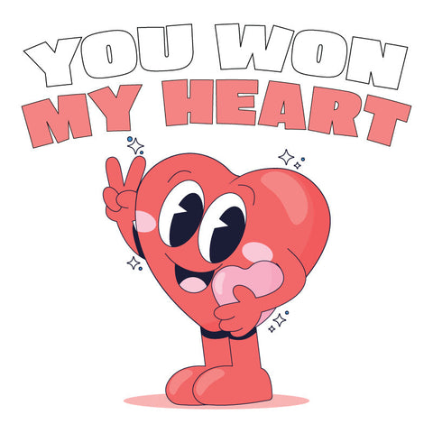 Valentine's Day DTF Transfer Designs (4", 6", 8", 11" Length Available)