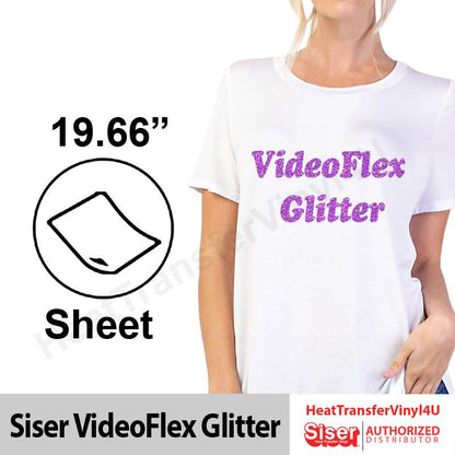 Siser VideoFlex Glitter HTV