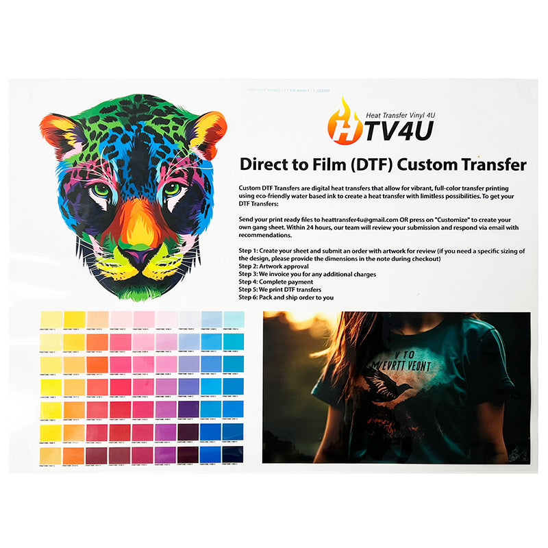 Direct to Film Custom Transfers