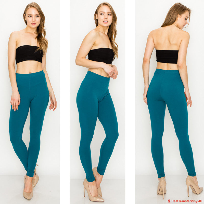 Solid Color Leggings