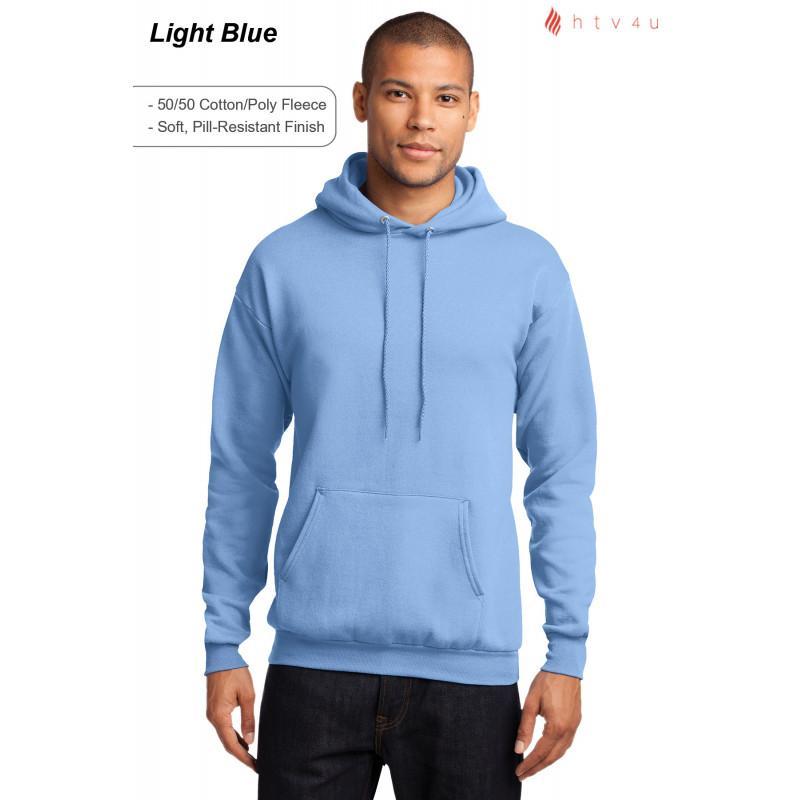 Port & Company® - Core Fleece Pullover Hooded Sweatshirt (Large/X-Large)