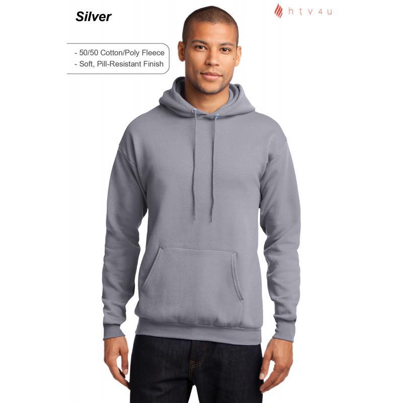 Port & Company® - Core Fleece Pullover Hooded Sweatshirt (Large/X-Large)