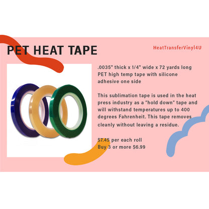 PET Heat Tape